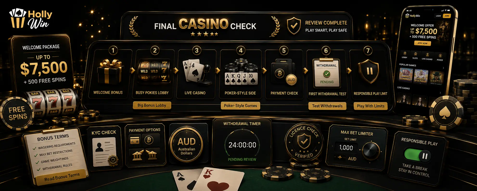 My verdict on HollyWin Casino Australia