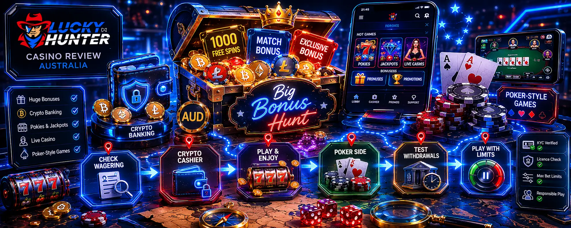 My verdict on Lucky Hunter Casino Australia
