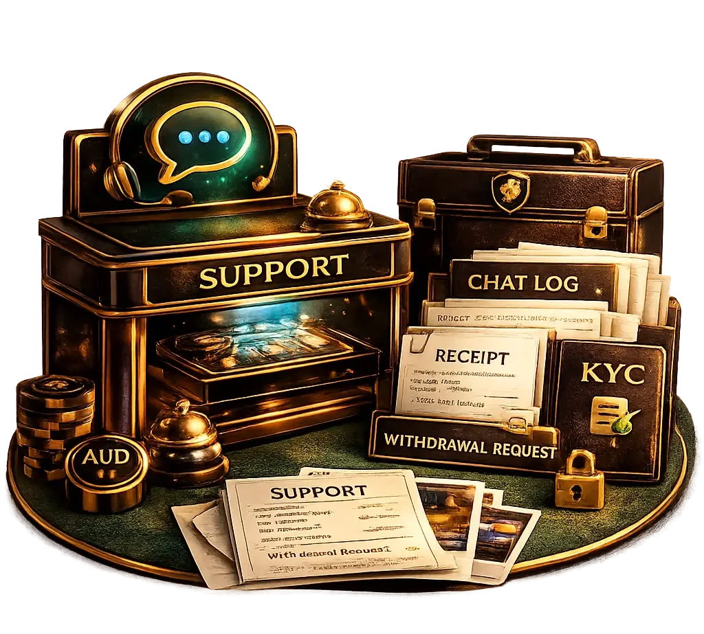 Support: useful, but keep your own records