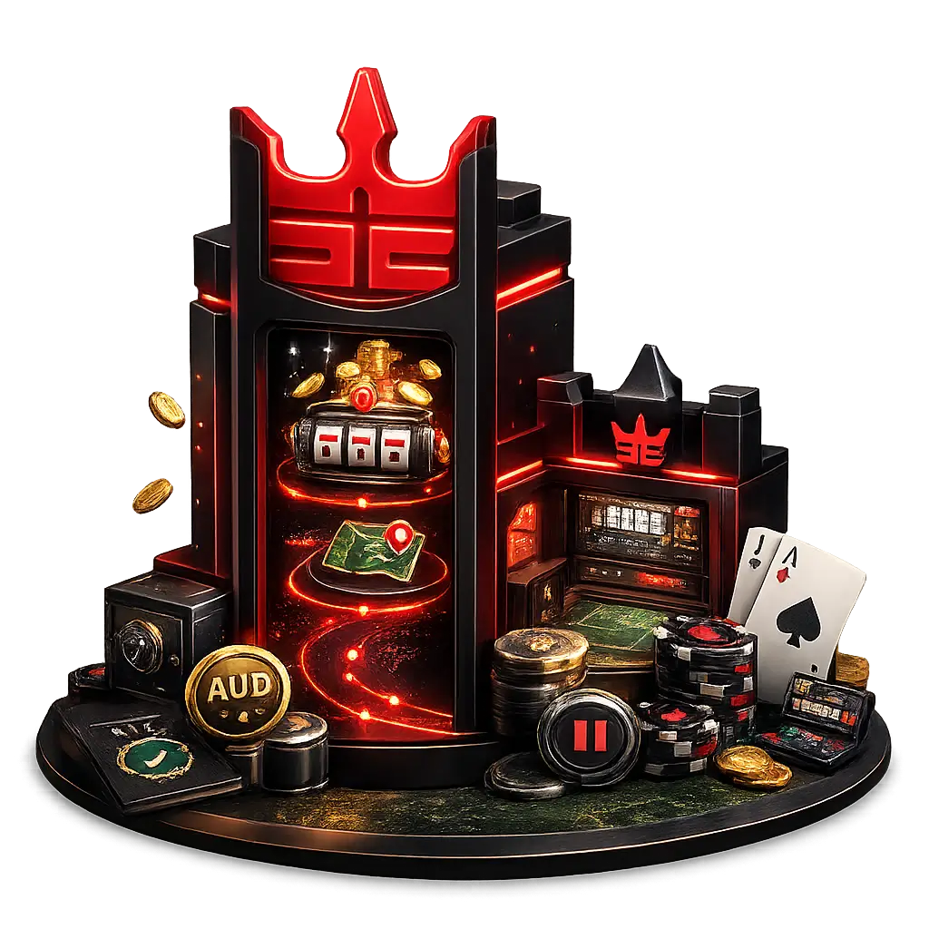 The poker section is a side room, not the whole empire